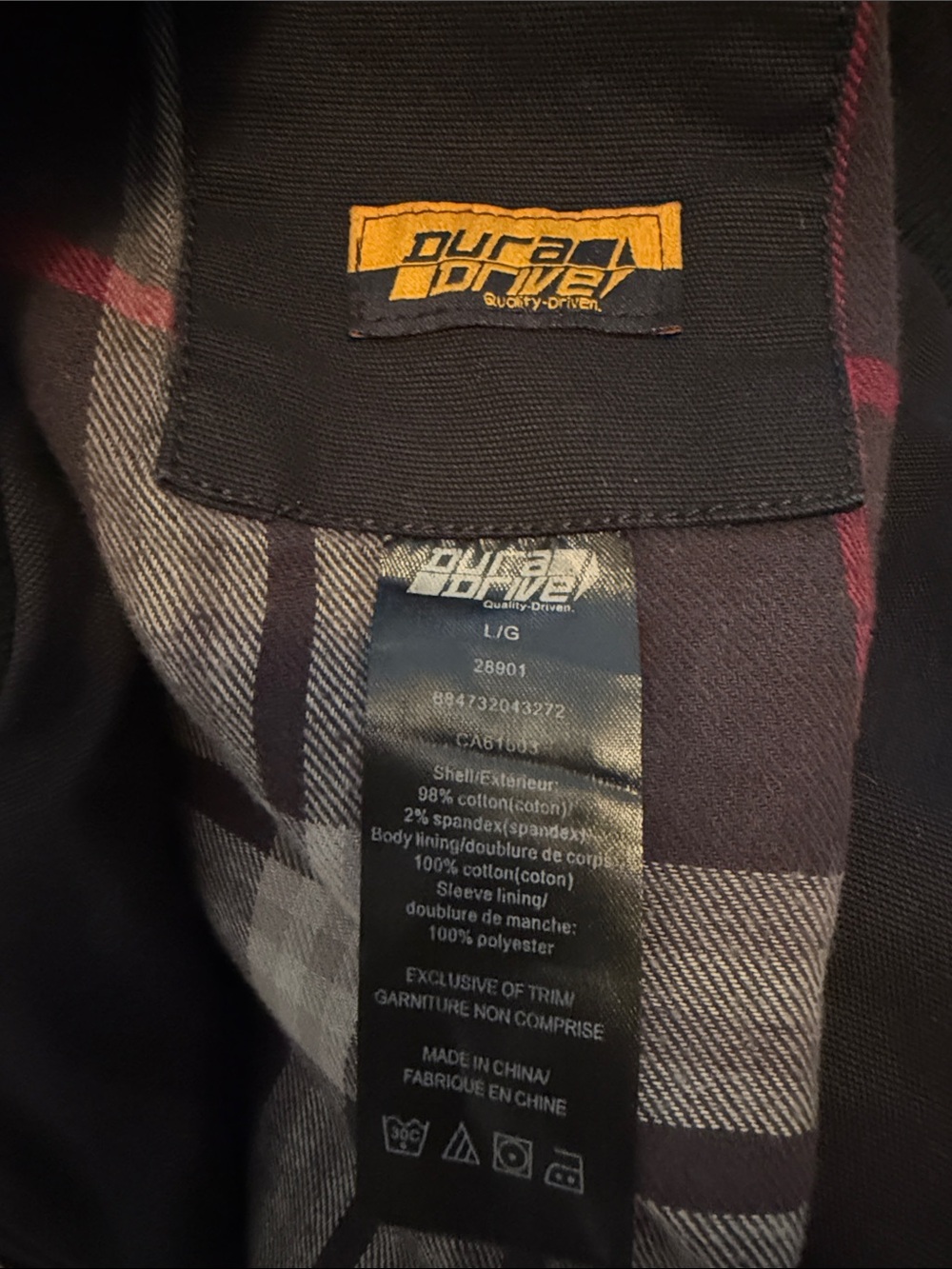 Carhartt Black Men's Insulated Field Jacket - Picture 5 of 5